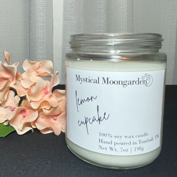 Lemon Cupcake Soy Candle