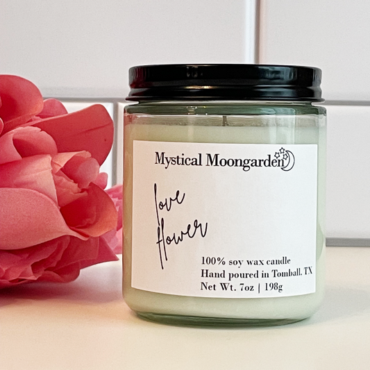 Love Flower Soy Candle - Limited Edition