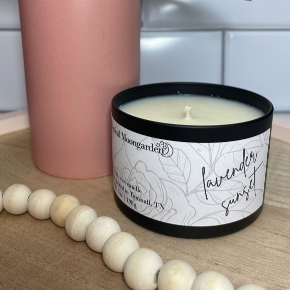 Lavender Sunset Soy Candle